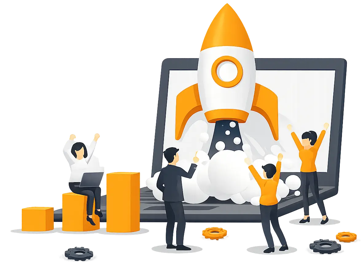 Infographic illustrating SaaS Product Development