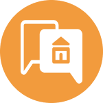 Icon for real estate chatbots and AI assistants