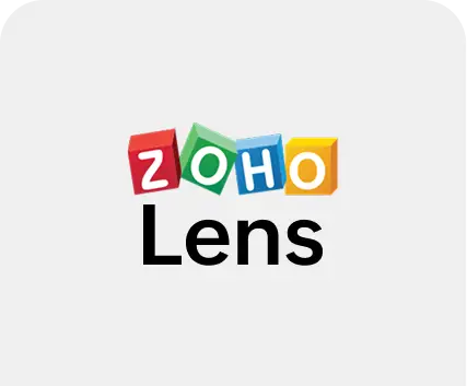 Zoho Lens logo – augmented reality remote assistance platform