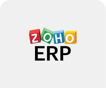 Zoho ERP solution illustration